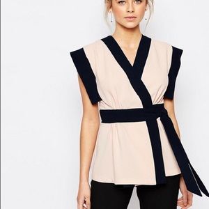 ASOS Wrap Blouse